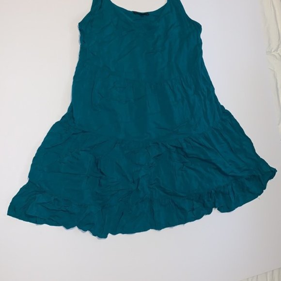Aritzia Talula Teal Babydoll Dress Tunic - Women’s Size Medium - Picture 3 of 6